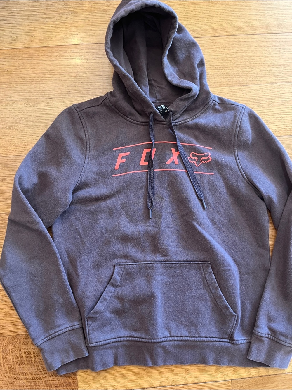 Fox, racing hoodie size medium in a brown chocolate color